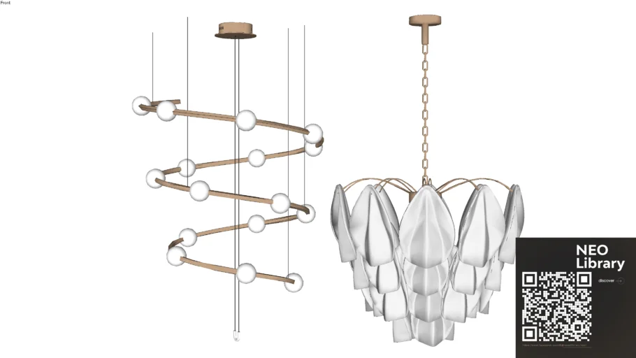 Modern contemporary Chandelier