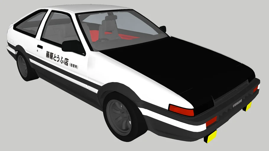 AE86 Initial D (4th Stage to Final Stage)