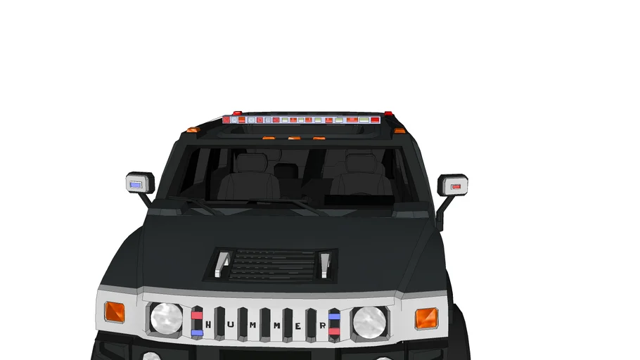 fire dept. hummer | 3D Warehouse