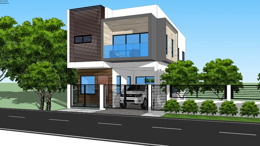 Modern 2 Storey House