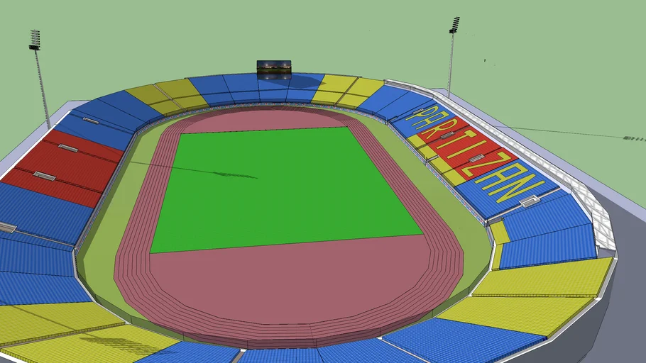 JNA Stadion Partizan