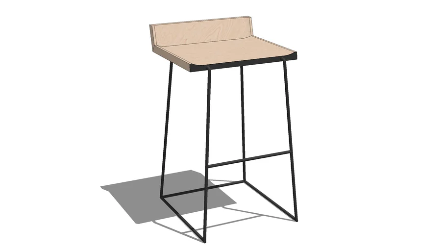 Modern Stool Chair v.2