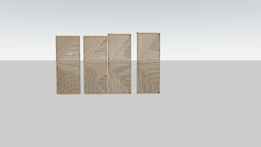 Shibuya japandi roomdivider : Ginza Lines ® 