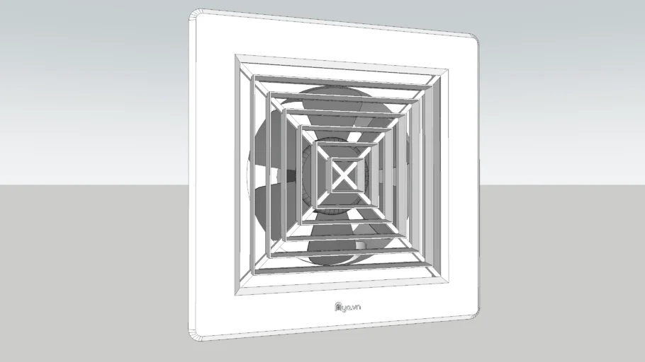 Ceiling Exhaust Fan 200x200 - Quạt hút trần