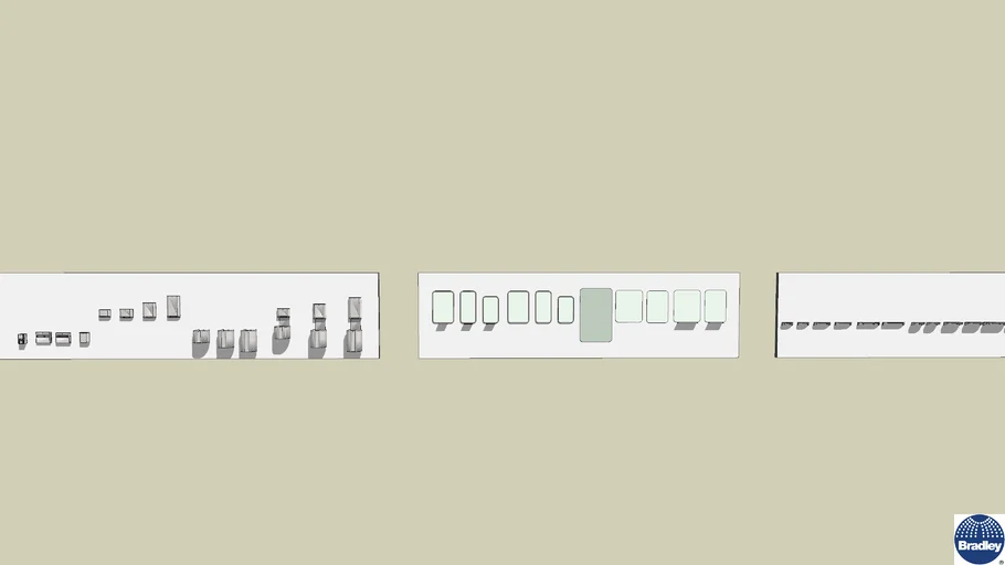 Elvari Surface-Mounted Washroom Accessories