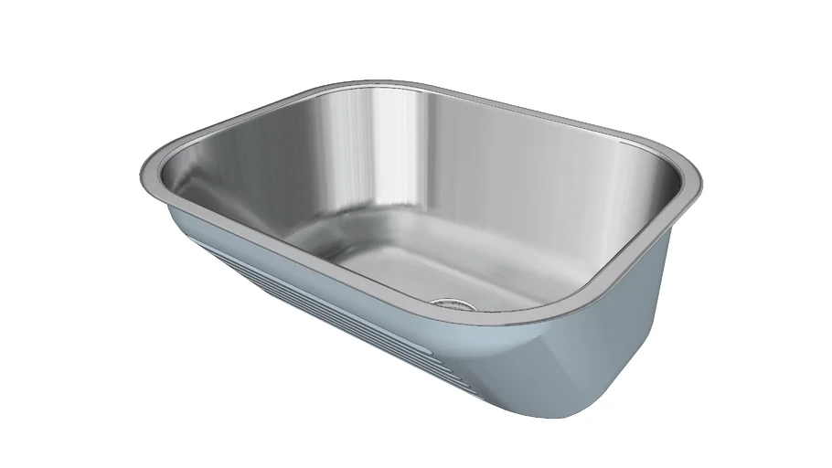Tanque Tramontina Hera 34 L em Aço Inox Acetinado 50x40 cm
