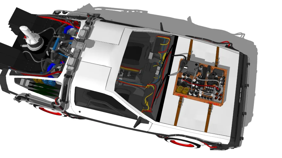 DeLorean DMC-12 / "The Time Machine" / BACK TO THE FUTURE PART III