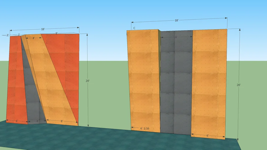climbing wall