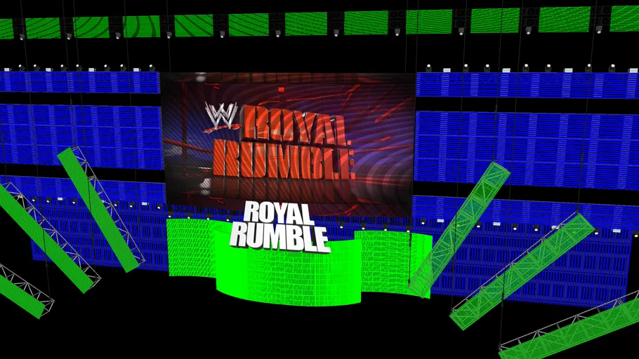 WWE Royal Rumble 2014 Concept Stage #2