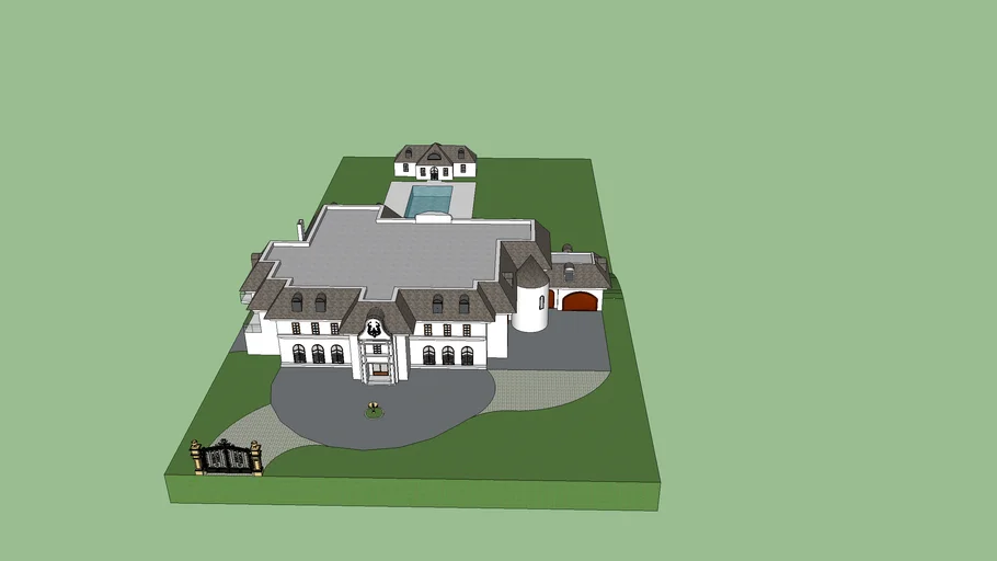 Luxury House / Villa (French Castle Style)