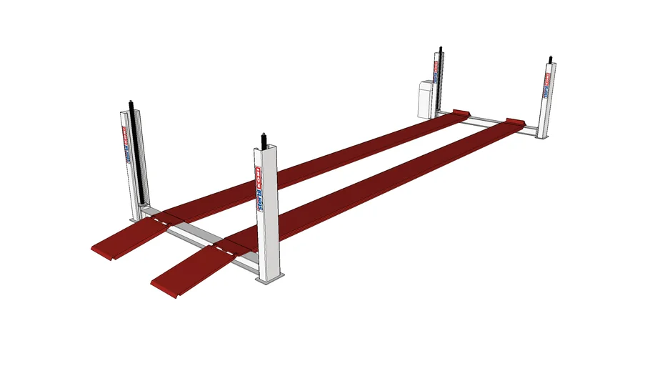 Stertil-Koni Heavy Duty 4-Post Platform Lift (Bus and Truck Lift) ST4120