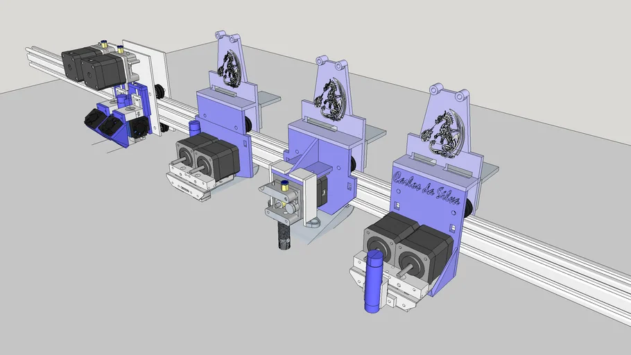 Extrusora de Impresora 3D
