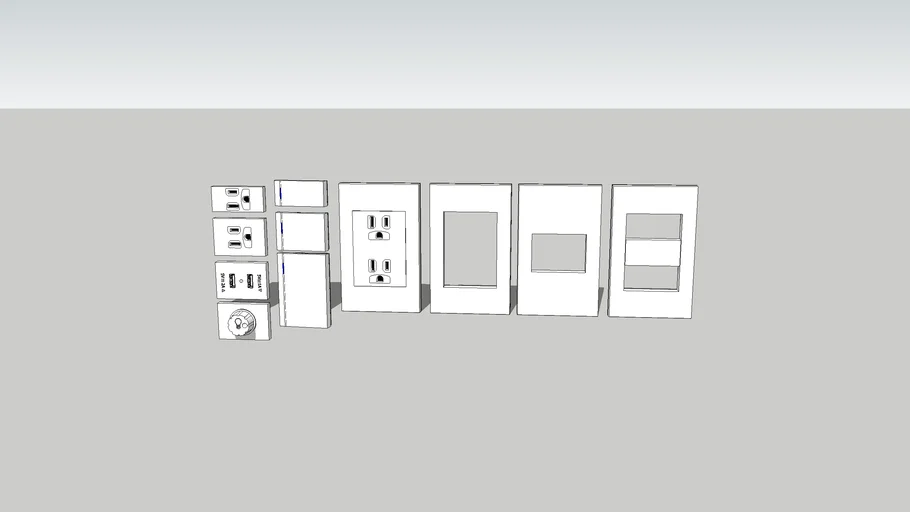 Linea_de_Apagadores_Y_Contactos_Linea_Española // Wiring_Devices_Spain_Line