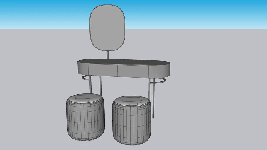 K-Makeup Table