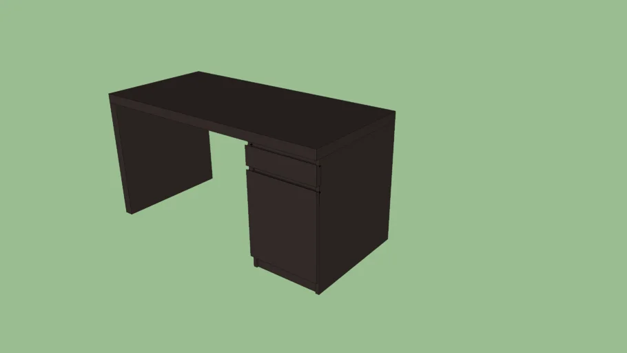 bureau malm ikéa