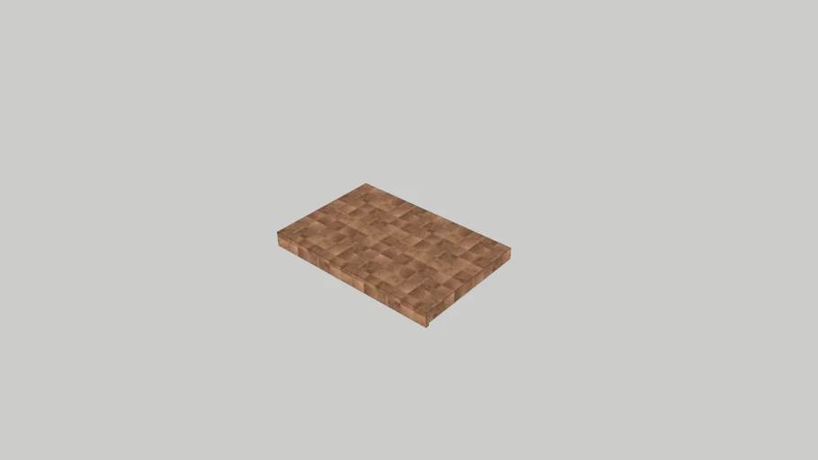 Hakblok kops hout