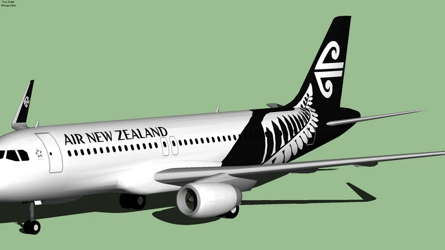 Air New Zealand Airbus A320-232 (New Livery 2013)
