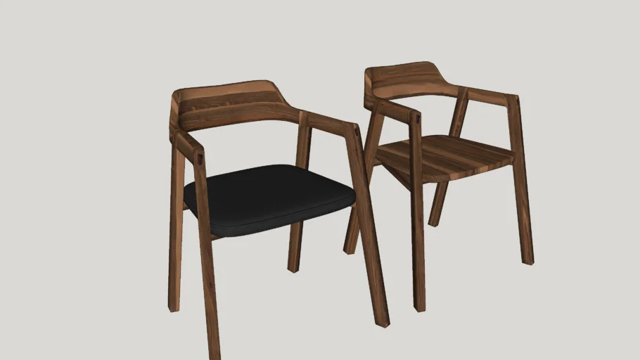COLLAGE SCHOOL STUDY CHAIR VRAY 2 RENDER READY