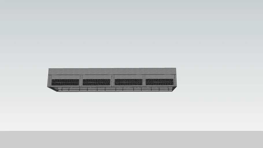 Extract Ventilation CanopyWith Ansul | 3D Warehouse