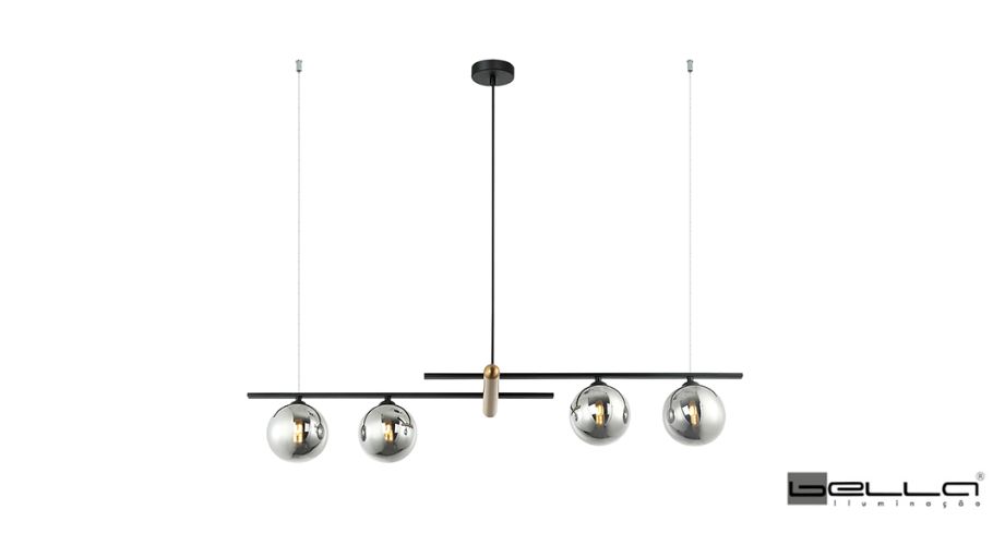 Pendente Bambu HL017LB - Bella Iluminação