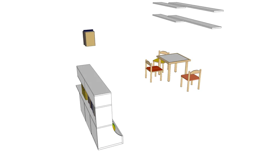 muebles niños cox