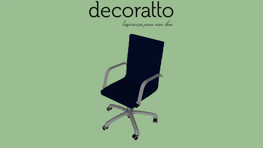 CADEIRA OFFICE DECORATTO CAROL