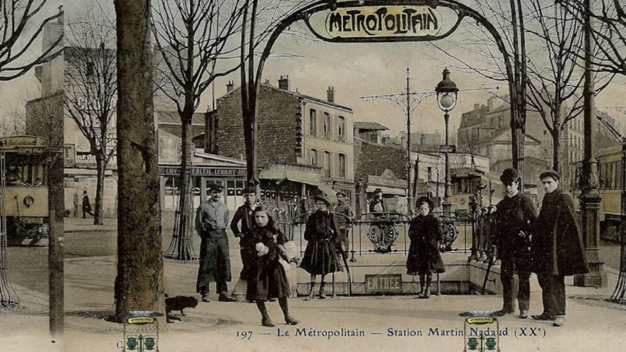 Métro Paris 1900