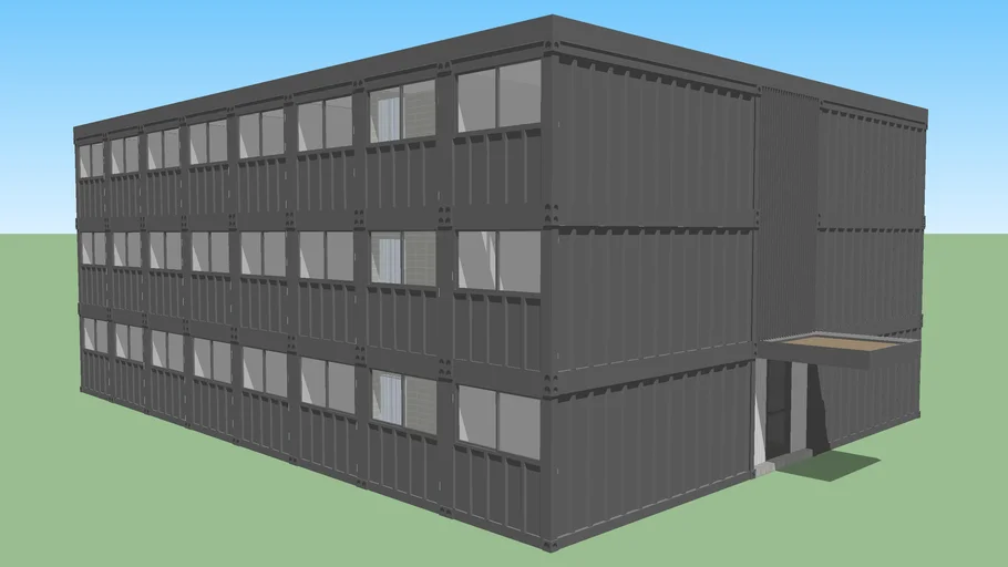 Shipping Container Dorm Room