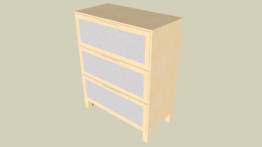 IKEA Aneboda 3 drawer chest