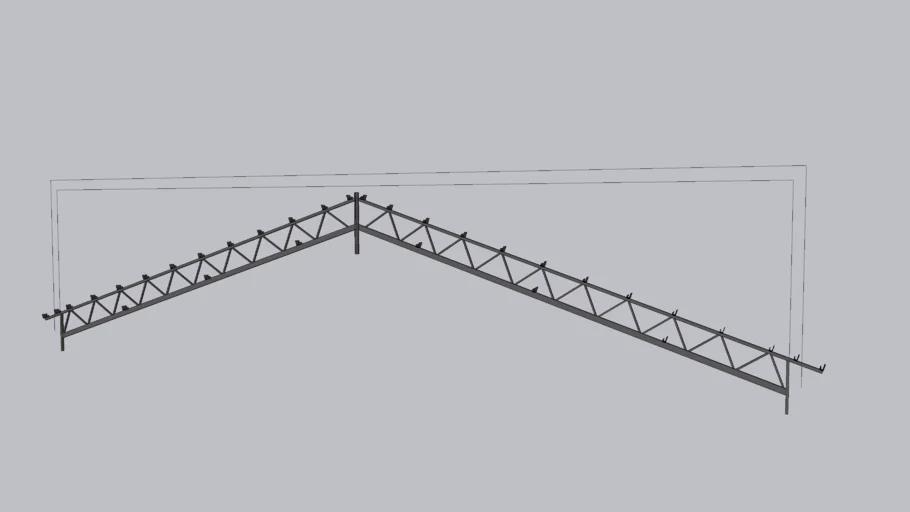 Blackwater Steel Truss 40' w/ Overhang