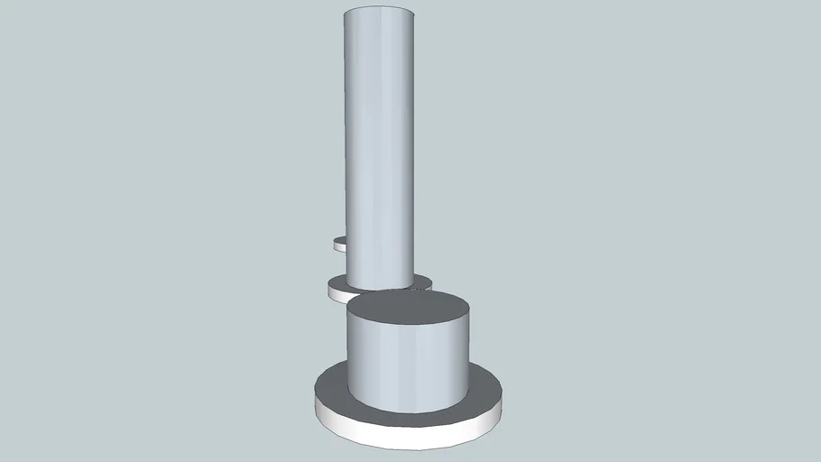 Oval tap 2 - wall mounted