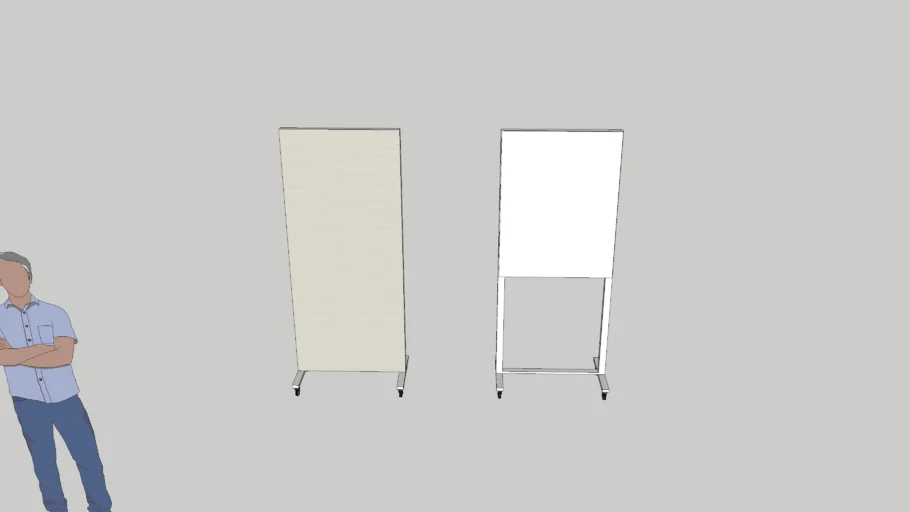 MITTZON frame with castor