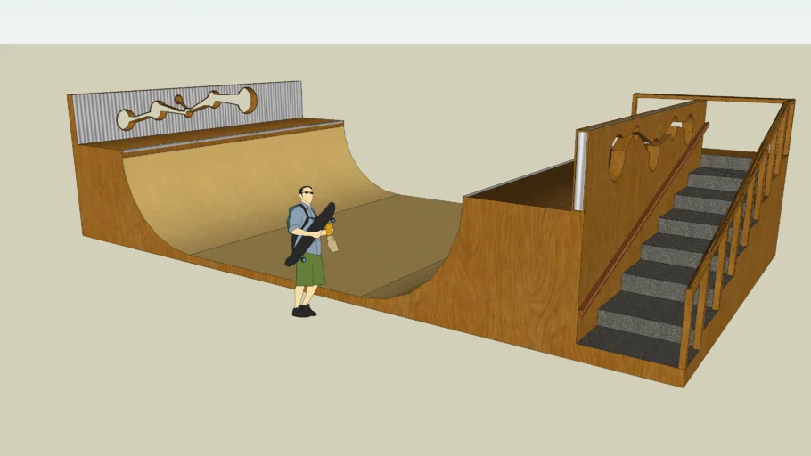 6 Foot Half Pipe