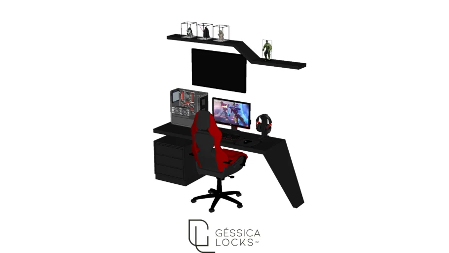BANCADA GAMER PC GAMER