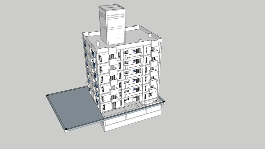建築製圖應用乙級模型