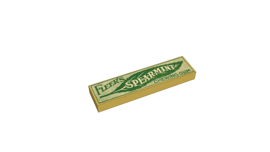 Gum pack from early 1900