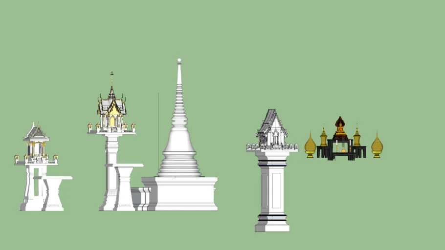 Thai Spirit House ศาลพระภูมิ