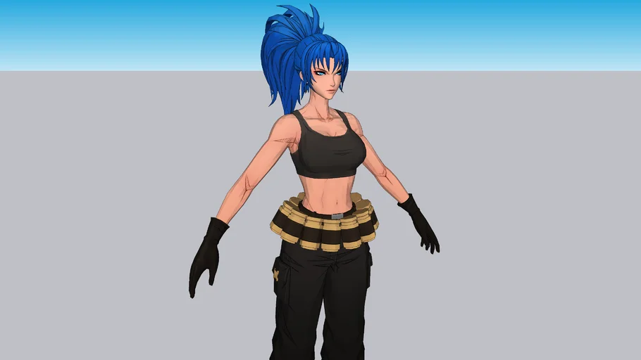 Leona Heidern SNK