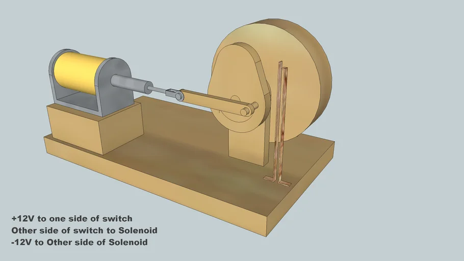Solenoid Engine - Motor