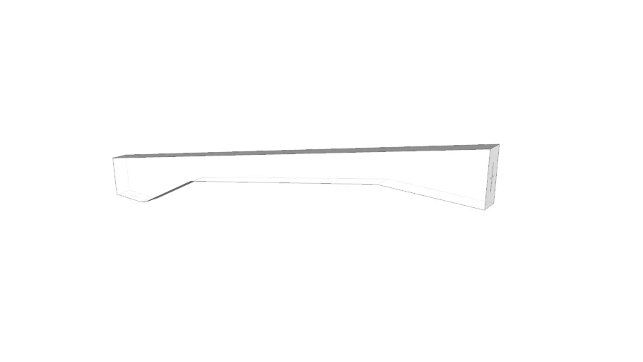 Concrete Rectangular Tapered Beam 