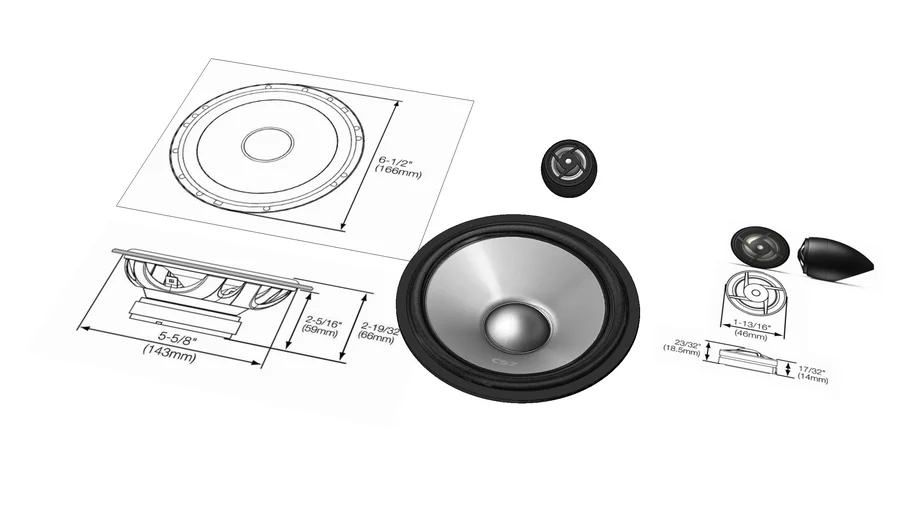 Bernard L - JBL Car CS760C Series Haut-Parleur