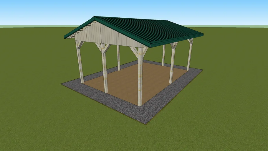 16'x24' Campsite Pavilion