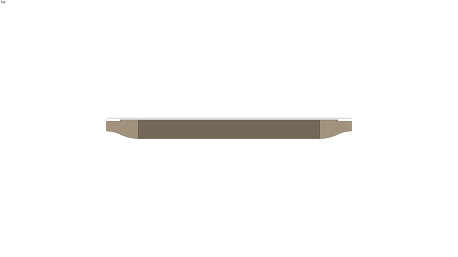 frente de porta com puxador versatile