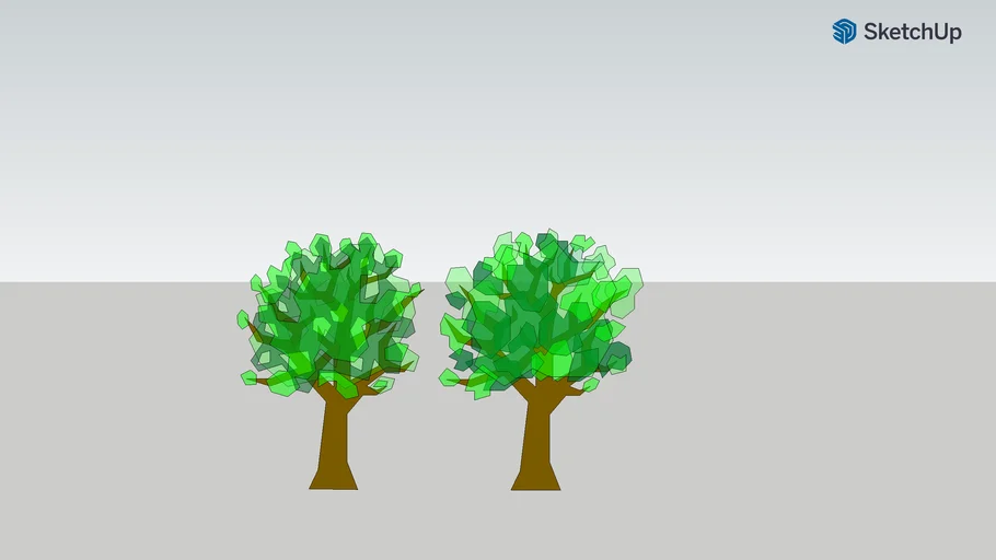 Two Tree Styles