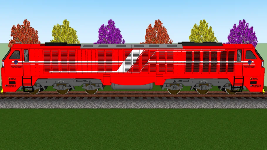 l> Kereta Api Locomotif ( CC300 ) PT. INKA