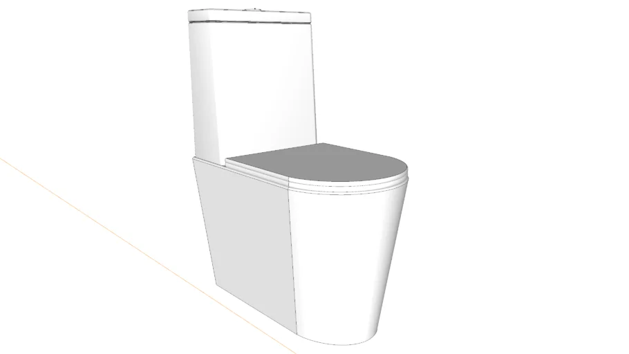 Vaso sanitário com caixa acoplada DECA LINK