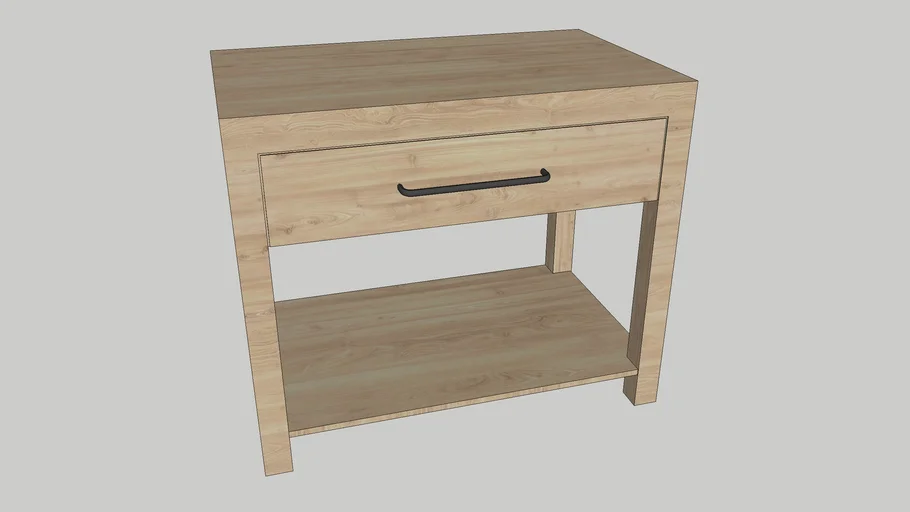 mesa de luz madera