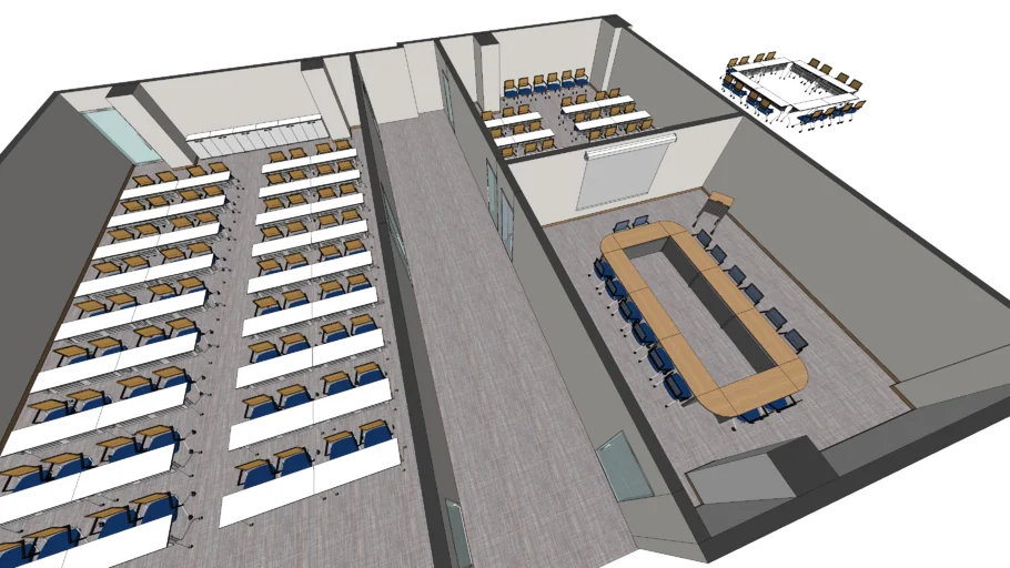 class room , meeting room, lecture table