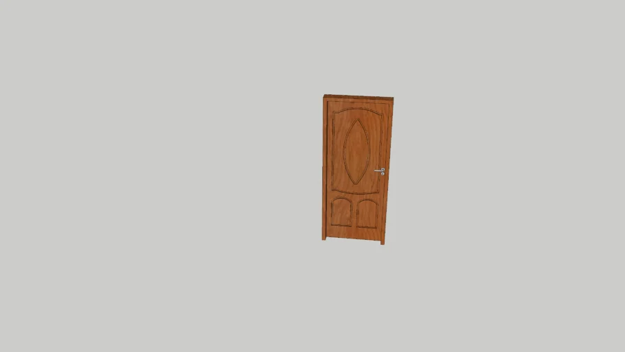 pintu kayu ukuran 215 x 90 cm (wooden door size 215 x 90 cm)
