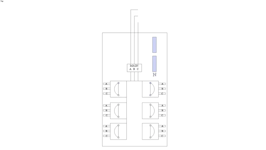 3-phase service panel